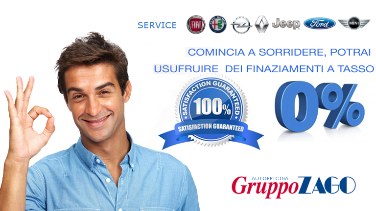 Finanzia la riparazione della tua auto a Tasso ZERO