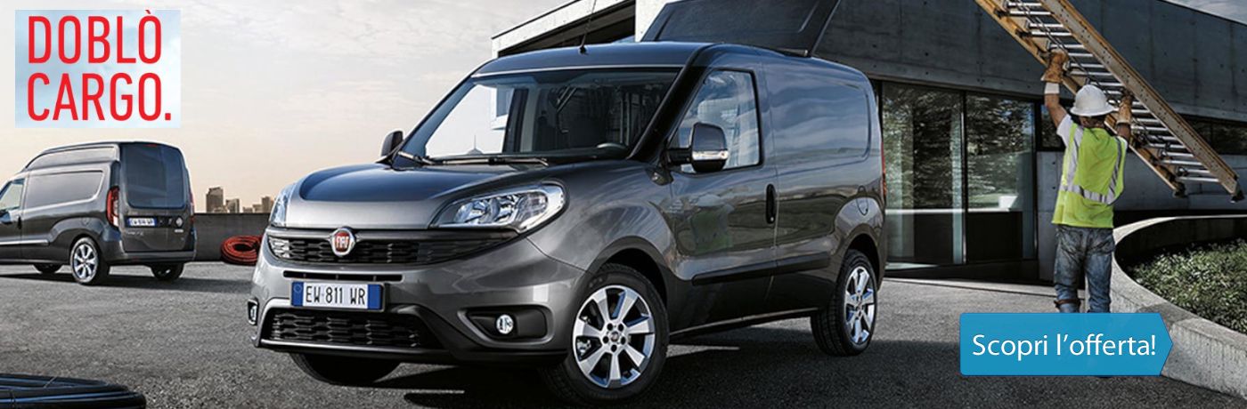 	Fiat Doblò Cargo. Più Funzionalità. Più produttività. Più risparmio.