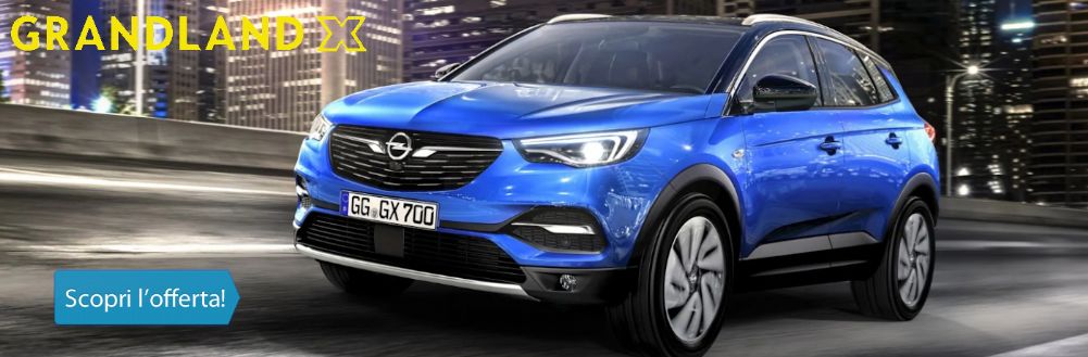 Opel Grandland X. Il SUV audace ideale per le famiglie.