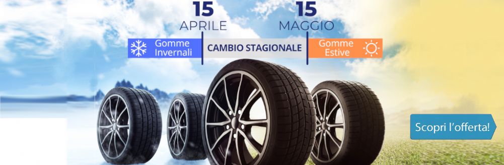 Pneumatici estivi - 4 Vantaggi per te!